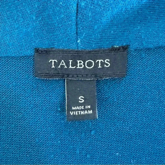 Talbots Top (Sz Sm) Deep Sea Blue - Picture 2 of 3